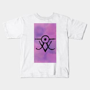I Radiate positive energy symbol Kids T-Shirt